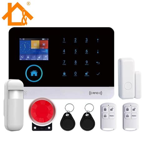 rfid alarm system sim tray|WiFi GSM GPRS Wireless Smart Home Office Security Alarm .